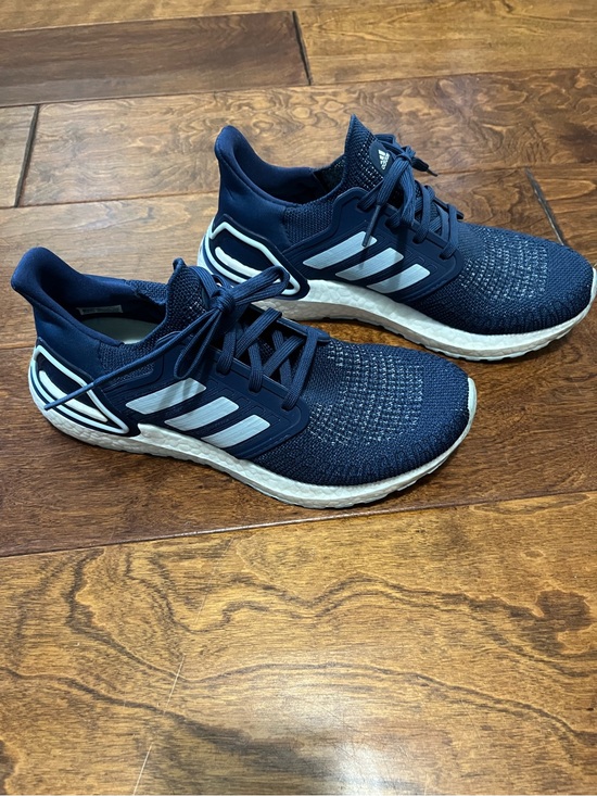 adidas Shoes - adidas Women’s Navy and White Athletic Running Shoes
